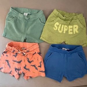 Lot Zara Baby toddler shorts 12-18 18-24 months